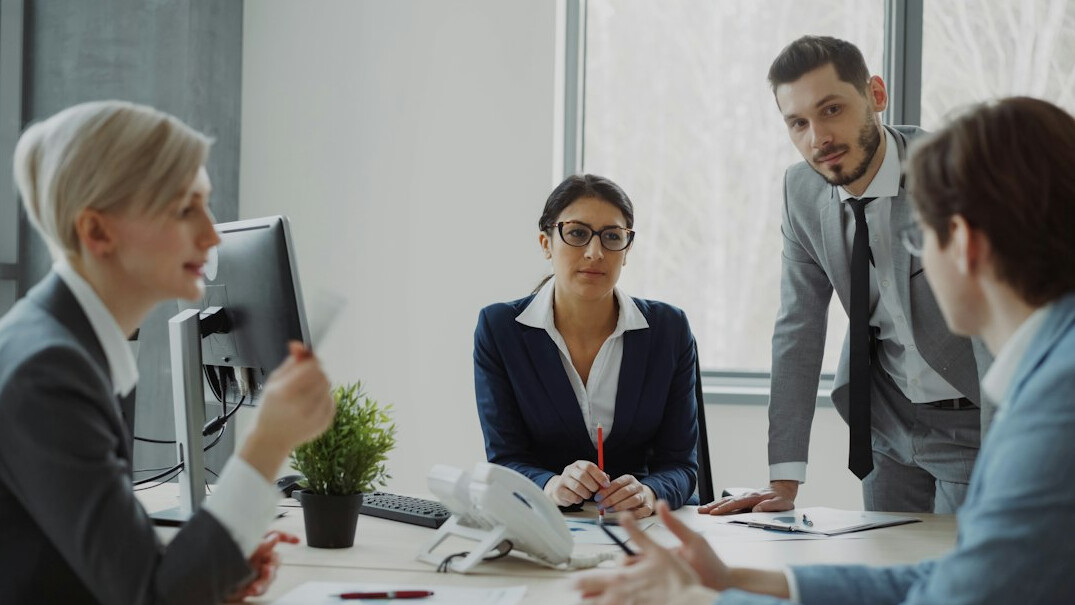 insurance team planning meeting