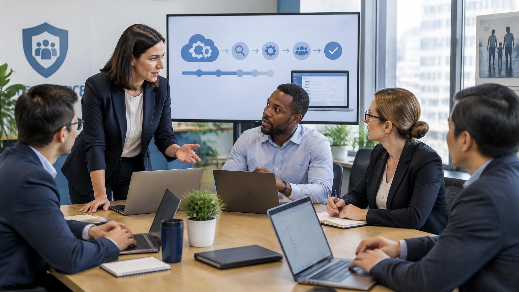 insurance team planning meeting